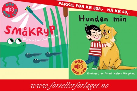 Pakke: Småkryp og Hunden min