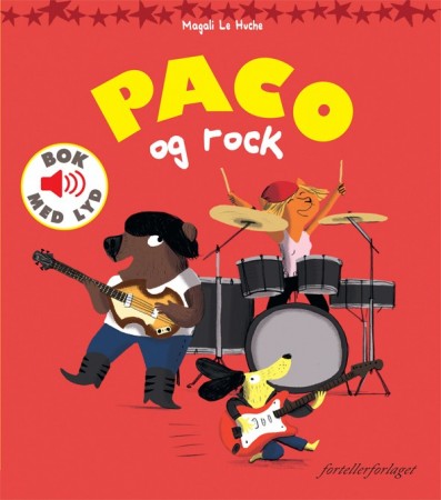 Paco og rock - Bok med lyd