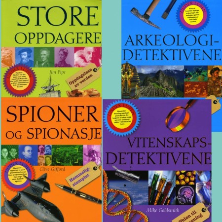 Pakke: Store oppdagere/Arkeologi- og Vitenskapsdetektivene, Spioner og spionasje