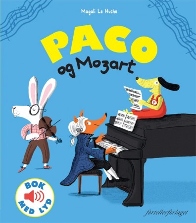 Paco og Mozart - Bok med lyd