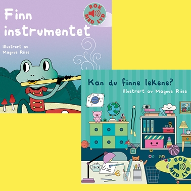 Pakke: Finn instrumentet og Kan du finne lekene