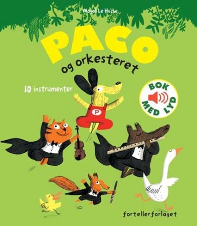 Paco og orkesteret - Bok med lyd