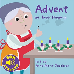 Advent av Inger Hagerup  -  Bok med lyd