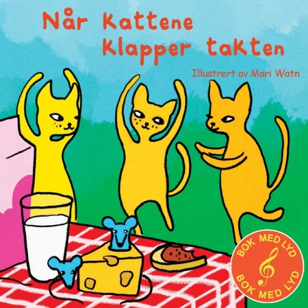 Når kattene klapper takten - Bok med lyd 