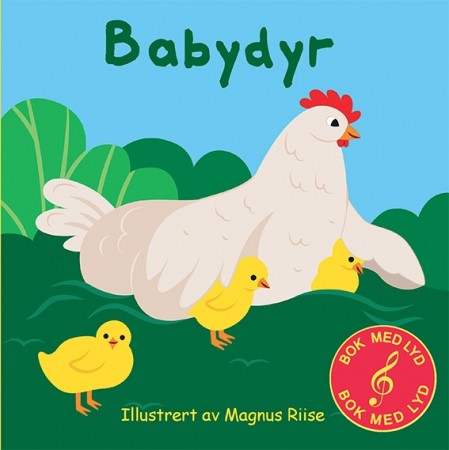 Babydyr - Bok med lyd 